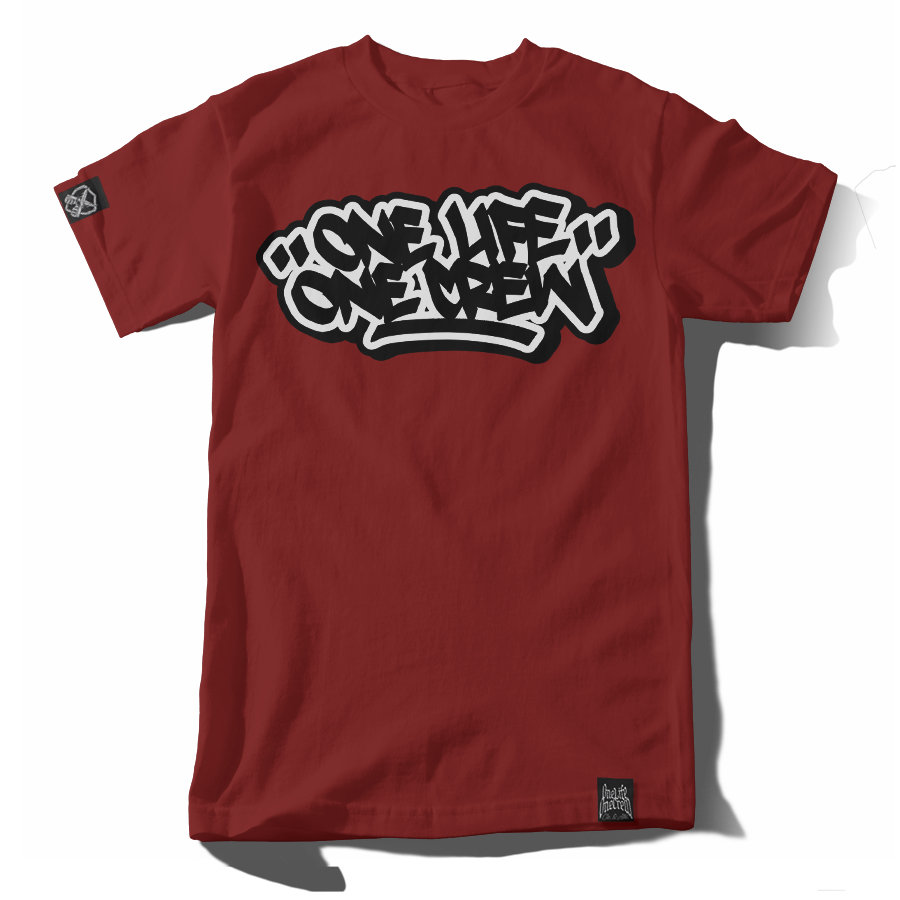 OLOC "Tagged" Shirt Burgundy