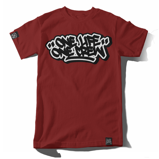 OLOC "Tagged" Shirt Burgundy