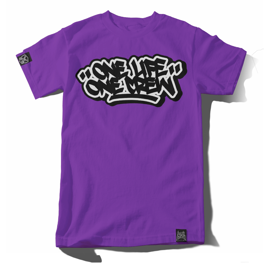 OLOC "TAGGED" Shirt Purple