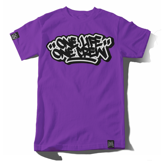 OLOC "TAGGED" Shirt Purple