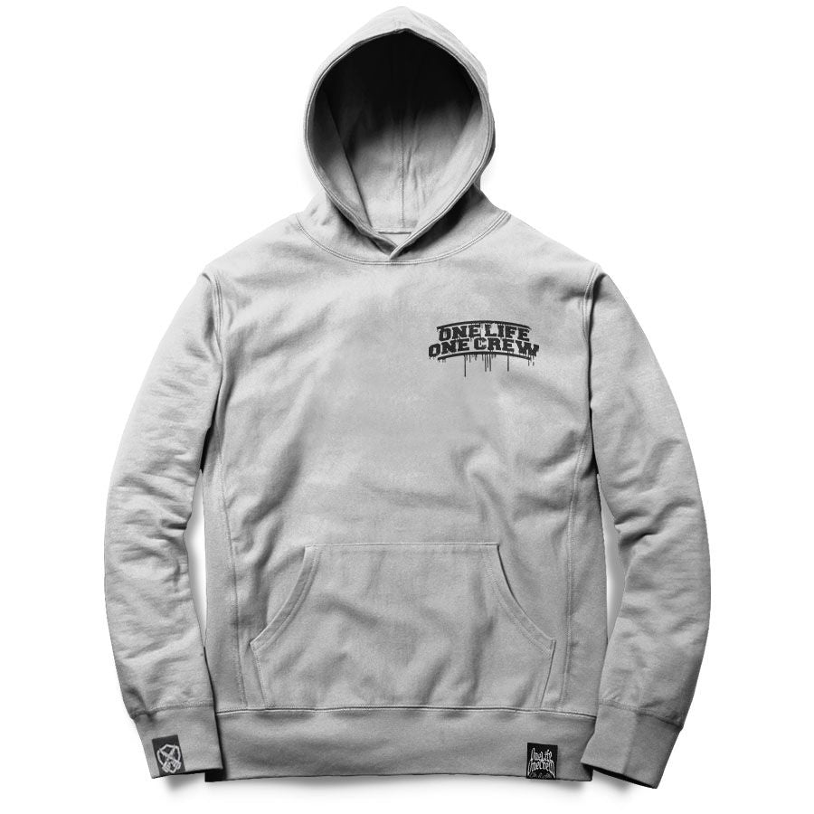 OLOC "WAPPEN" Hoodie Grey