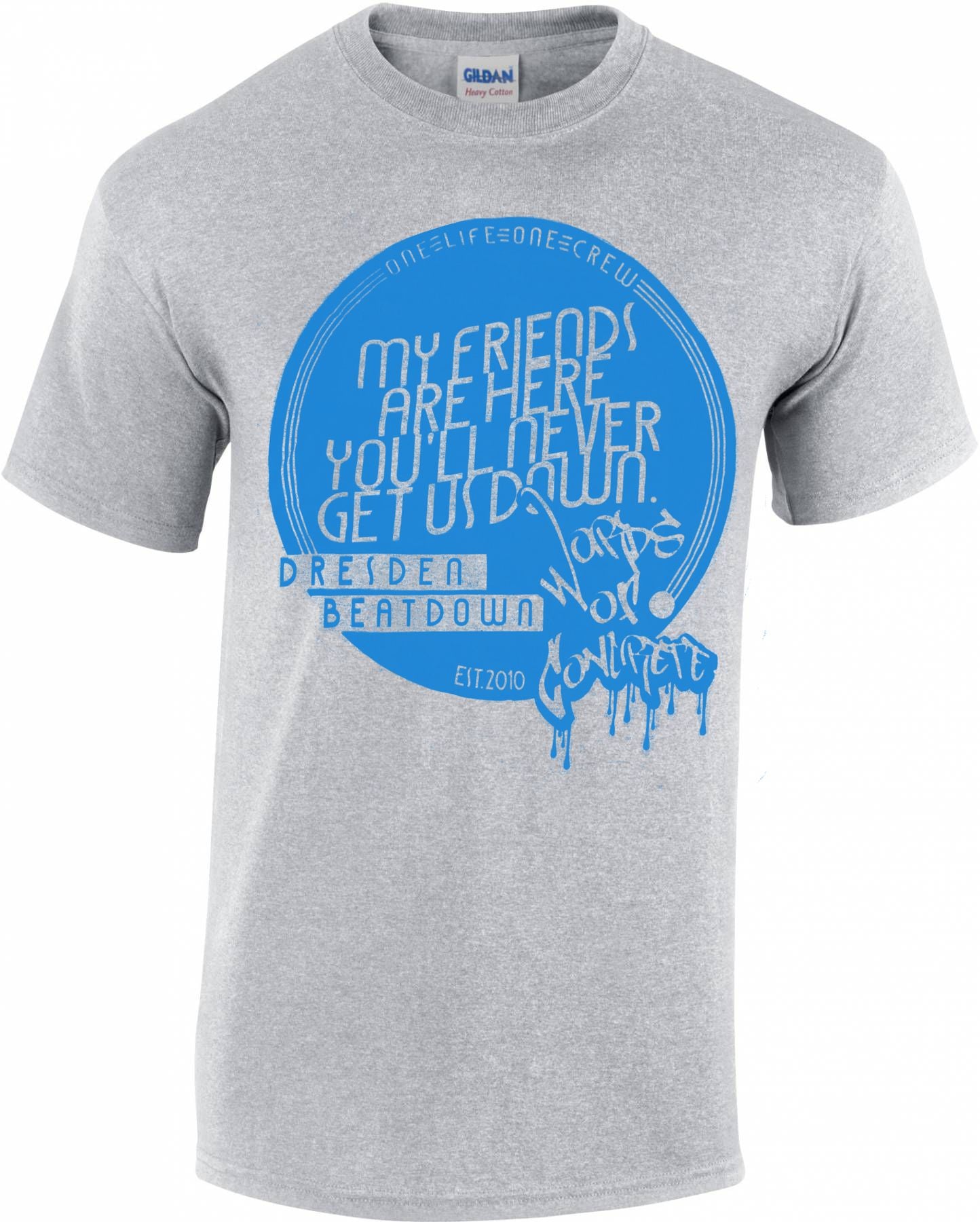 WORDS OF CONCRETE "MY FRIENDS" Shirt